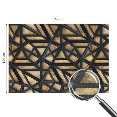 Fototapet barnrum Geometrisk anslutning