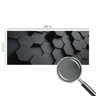 Fototapet för barn 3D-hexagoner