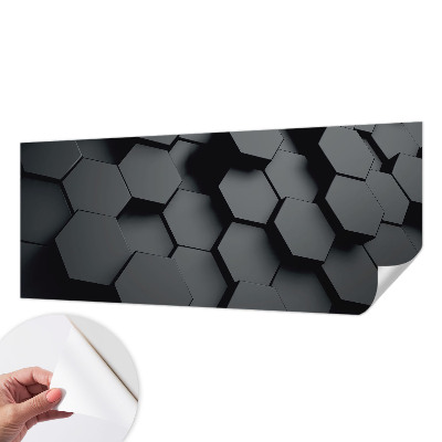 Fototapet för barn 3D-hexagoner