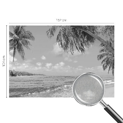 Fototapet barnrum med motiv av ett tropiskt paradis