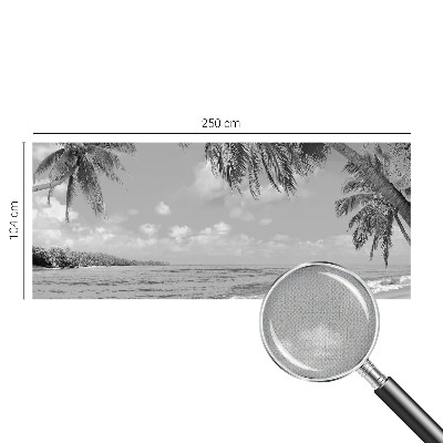 Fototapet barnrum med motiv av ett tropiskt paradis