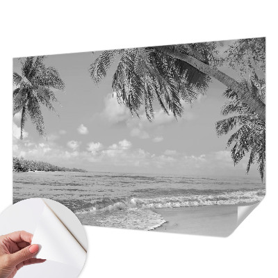 Fototapet barnrum med motiv av ett tropiskt paradis