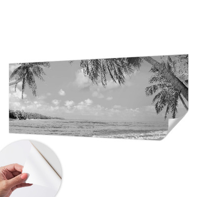 Fototapet barnrum med motiv av ett tropiskt paradis