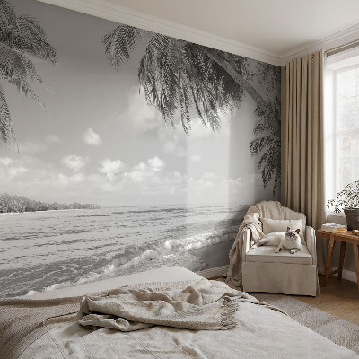 Fototapet barnrum med motiv av ett tropiskt paradis