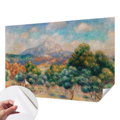 Fototapet barn Bergslandskap