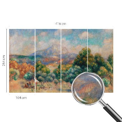 Fototapet barn Bergslandskap