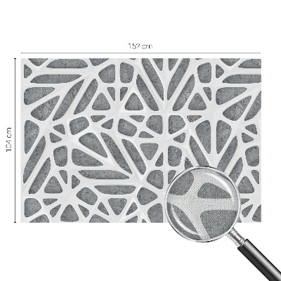 Fototapet barnrum Geometriskt nätverk