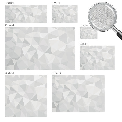 Fototapet för barn Triangulär mosaik
