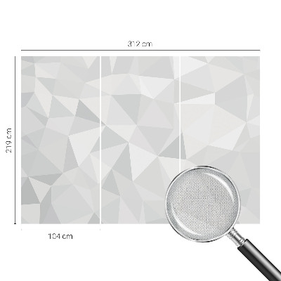 Fototapet för barn Triangulär mosaik