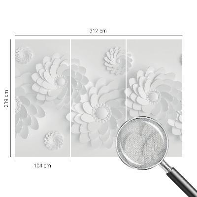 3D fototapet Blommig elegans