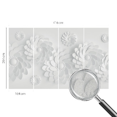 3D fototapet Blommig elegans