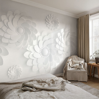 3D fototapet Blommig elegans