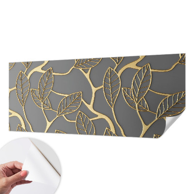 Fototapet barnrum Eleganta blad