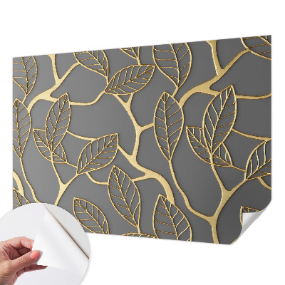 Fototapet barnrum Eleganta blad