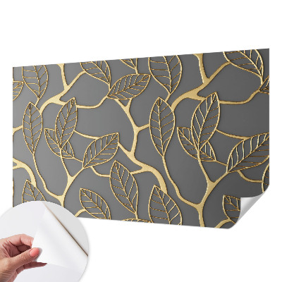 Fototapet barnrum Eleganta blad