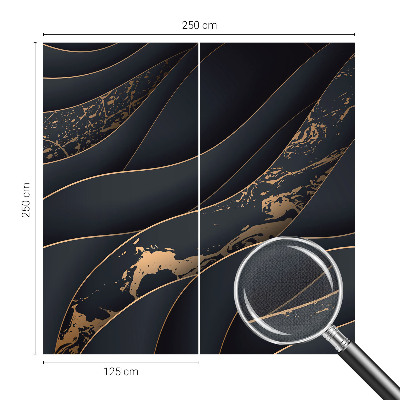Självhäftande fotovägg Eleganta vågor