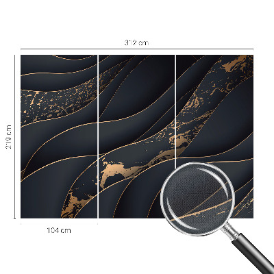 Självhäftande fotovägg Eleganta vågor