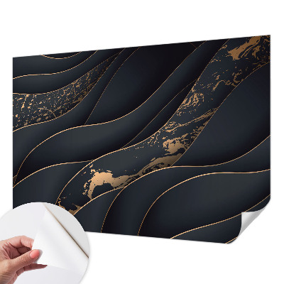 Självhäftande fotovägg Eleganta vågor