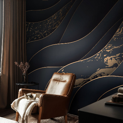 Självhäftande fotovägg Eleganta vågor