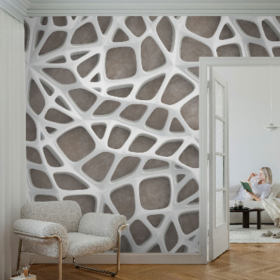 Peel and stick fototapet Geometriskt nätverk