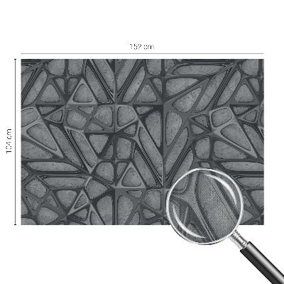 Fototapet barnrum med geometriska mönster
