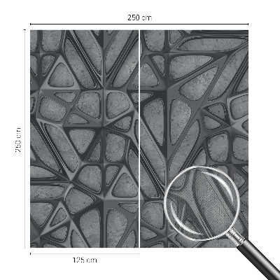 Fototapet barnrum med geometriska mönster