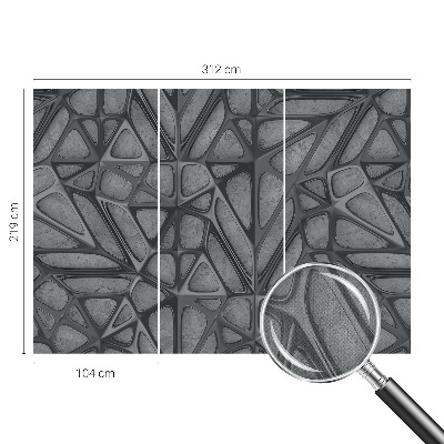 Fototapet barnrum Geometriska mönster