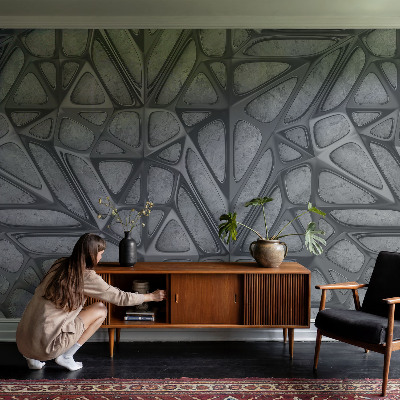Fototapet barnrum med geometriska mönster