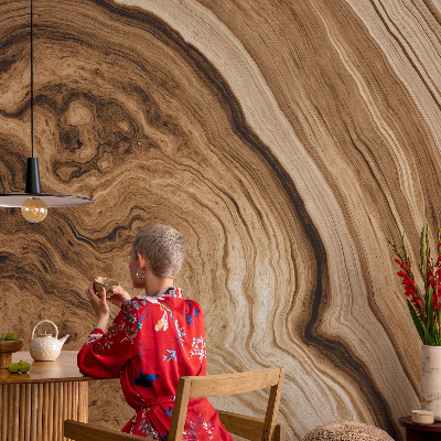 Fototapet barn Träådring