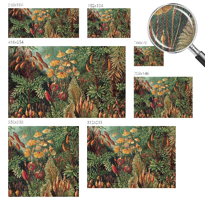 Fototapet för barn Exotisk trädgård