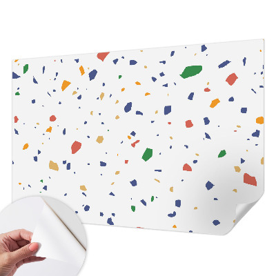 Fototapet barnrum Regnbågsbitar