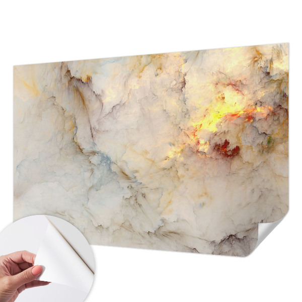 Fototapet för barn Färgglatt landskap