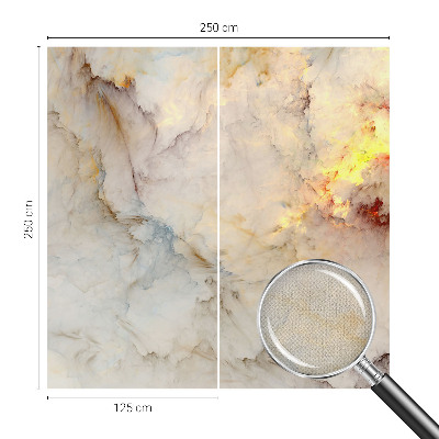 Fototapet för barn Färgglatt landskap