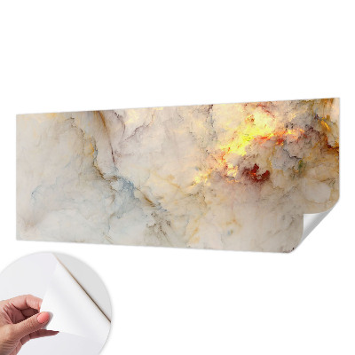 Fototapet för barn Färgglatt landskap