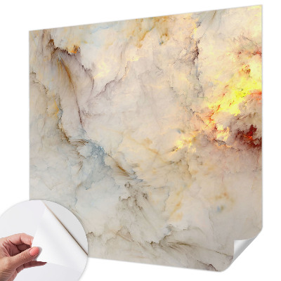 Fototapet för barn Färgglatt landskap