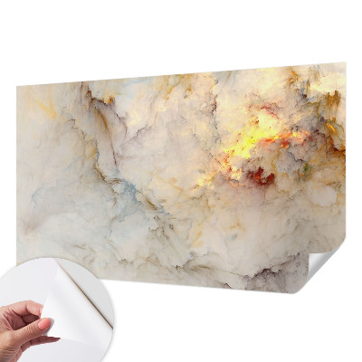 Fototapet för barn Färgglatt landskap