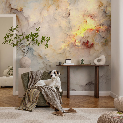 Fototapet för barn Färgglatt landskap