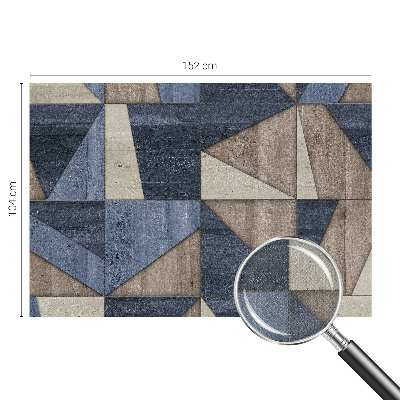 3D fototapet Geometriska mönster