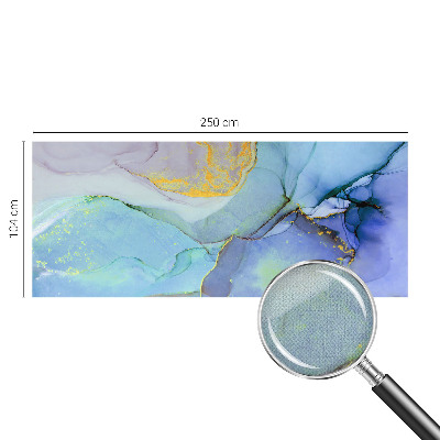 Peel and stick fototapet med akvarellformer