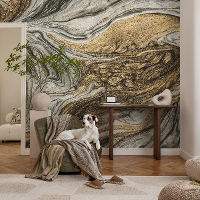 Fototapet barnrum med abstrakta virvlar