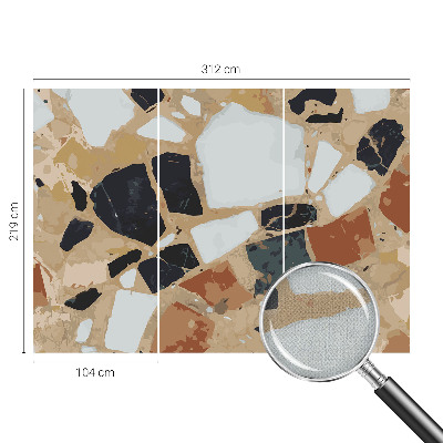 Fototapet barn Rustika stenar