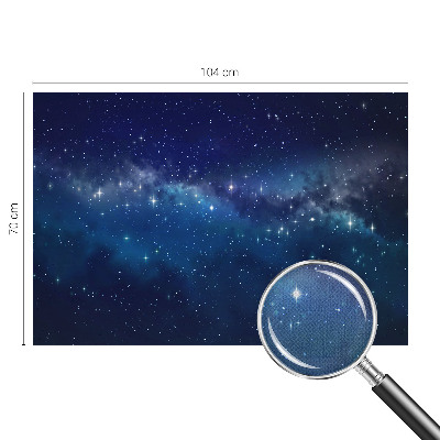 Fototapet för barn Stjärnklar natt