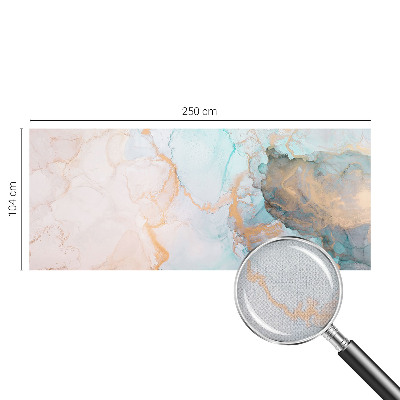 3D fototapet Akvarellvågor