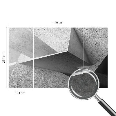 Peel and stick fototapet Geometriska strukturer
