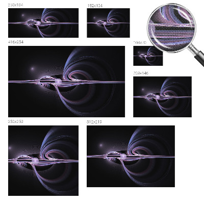 Självhäftande fototapet med motiv av kosmisk abstraktion
