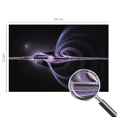 Självhäftande fototapet med motiv av kosmisk abstraktion