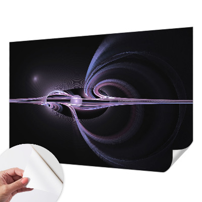 Självhäftande fototapet med motiv av kosmisk abstraktion