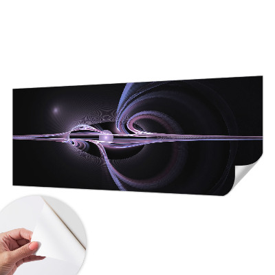Självhäftande fototapet med motiv av kosmisk abstraktion