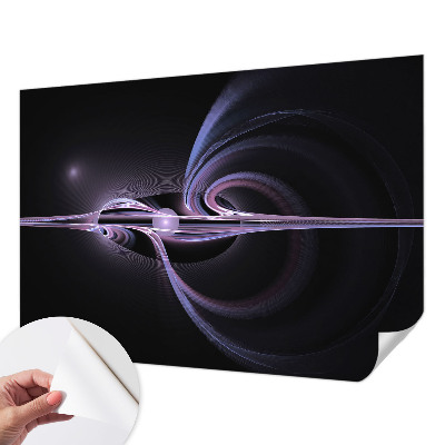 Självhäftande fototapet med motiv av kosmisk abstraktion
