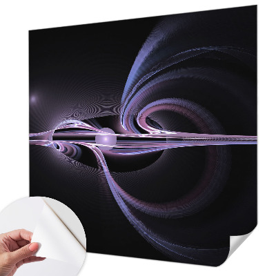Självhäftande fototapet med motiv av kosmisk abstraktion